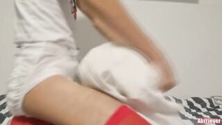 ABDL Diaper Boy Fucking A Pillow