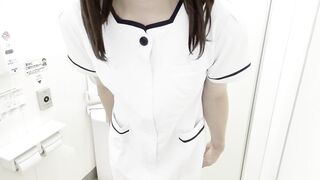 【女装】ナース服を着用してスカートコキしてオナニー????????