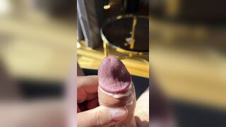 Precum and messy cumshot