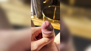 Precum and messy cumshot