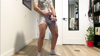 Pissing with my chastity device