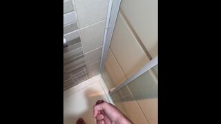 Cum in my shower 1