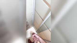 Cum in my shower 1